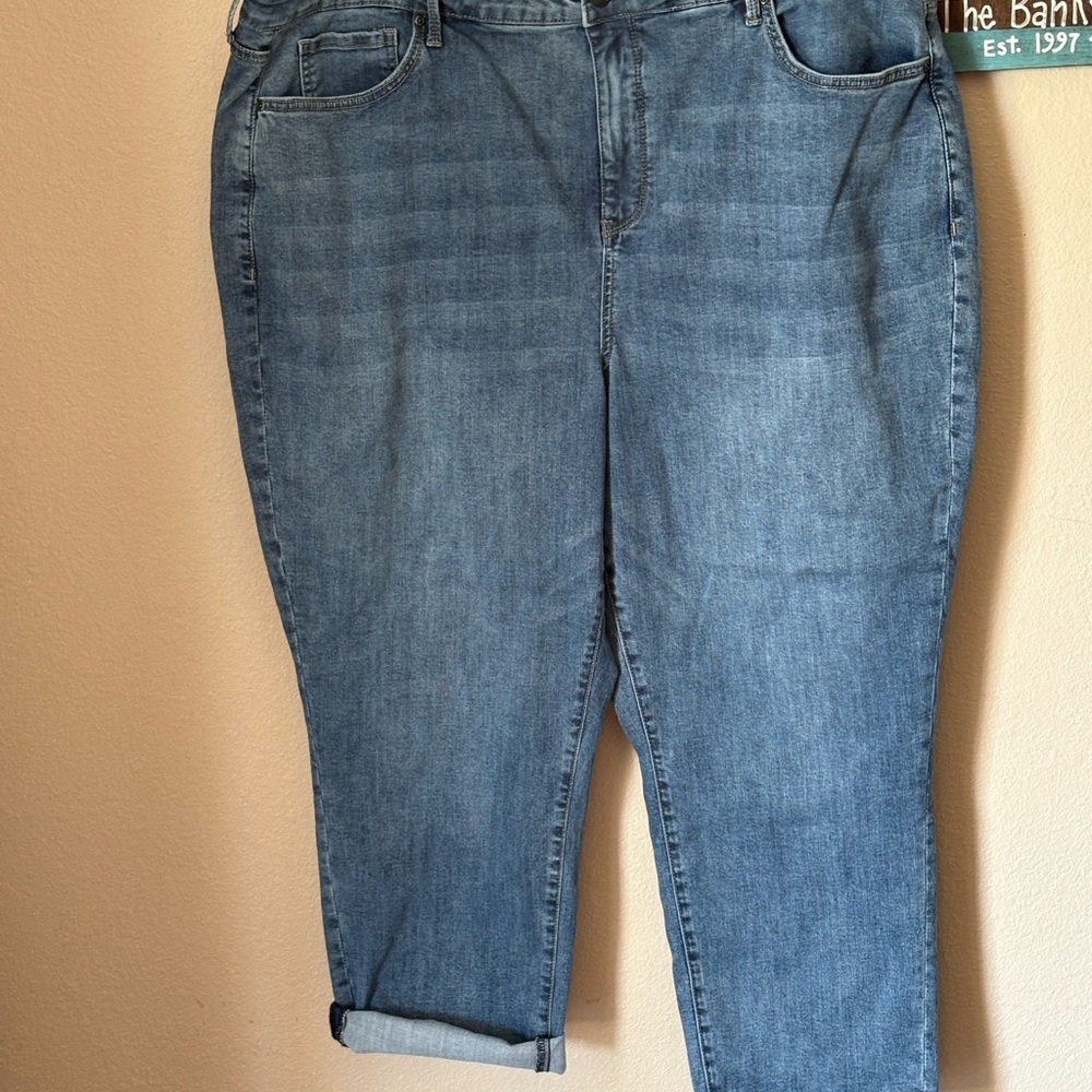 NYDJ Boyfriend Denim Blue Jeans